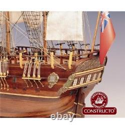 Nouveau Modèle En Bois Kit Navire Par Constructo Le Hms Endeavour Angleterre XVII