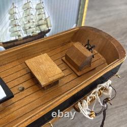 Nouveau Modèle de Voilier en Bois Décoratif Bateau Navire 26x24x5 Bateau à Voile en Bois