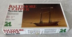 Nouveau kit de maquette en bois Artesania Latina Baltimore Clipper Marco Polo 1850 1100 NIOB