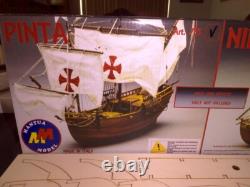 Nouveau modèle Mantua Pinta bateau en bois échelle 1/50 pouces 22,44 kit #775