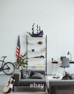 Nouveau modèle réduit de bateau en bois de petit navire pirate de perle noire de 20 pouces