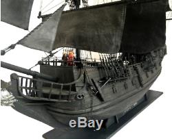 Nouveaux 2019 Pirates Perle Noire Kit Expédier Modèle En Bois 80cm Bateau Kits De Navires En Bois