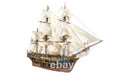 Occre Bounty Avec Cutaway Hull Section, 145 Scale, Wooden Model Boat Kit 14006