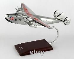 Pan Am Boeing 314 Dixie Clipper Desk Display Flying Boat Model 1/100 Es Airplane