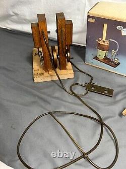 Produits du Midwest Vintage MODÈLE VI Moteur de bateau à vapeur à un cylindre #980 + SUPPLÉMENTS