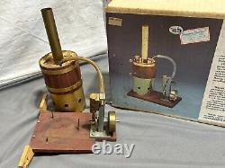 Produits du Midwest Vintage MODÈLE VI Moteur de bateau à vapeur à un cylindre #980 + SUPPLÉMENTS