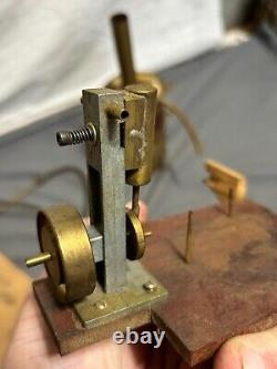 Produits du Midwest Vintage MODÈLE VI Moteur de bateau à vapeur à un cylindre #980 + SUPPLÉMENTS
