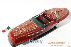 RIVA ARISTON 90 cm (35,4) modèle de bateau à moteur Artisanat en bois de haute qualité
