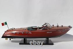 RIVA ARISTON 90 cm (35,4) modèle de bateau à moteur Artisanat en bois de haute qualité