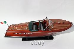 RIVA ARISTON 90 cm (35,4) modèle de bateau à moteur Artisanat en bois de haute qualité