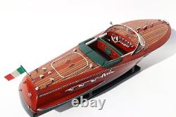 RIVA ARISTON 90 cm (35,4) modèle de bateau à moteur Artisanat en bois de haute qualité