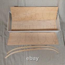 Rares modèles authentiques Holland 124 'De Groene Draeck' Kit de modèle de bateau en bois NIOB