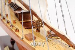 Réplique de bateau en bois de 40 pouces Shamrock Yacht nouvellement fabriquée