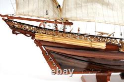 Réplique du modèle de bateau en bois de Xebec de 35 pouces