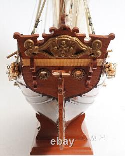 Réplique du modèle de bateau en bois de Xebec de 35 pouces