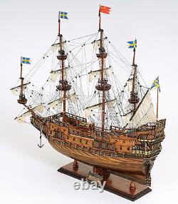 Réplique en bois du bateau Wasa Édition Exclusive de 38 pouces