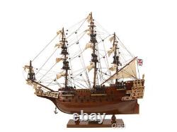 Réplique neuve du modèle réduit en bois du bateau HMS Sovereign of the Seas de 20 pouces