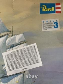 Revell 1-96 USS Constitution Maquette Navale Neuve Boîte Ouverte Pièces Scellées Vintage