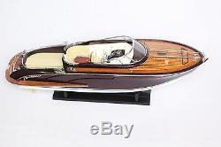 Riva Rama Boat 25 (63cm) En Bois Miniature