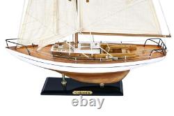 SAILINGSTORY Modèle de Voilier en Bois Décor Modèle de Bateau Bateau Décor Yacht