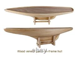 SAILINGSTORY Modèle de Voilier en Bois Décoration Bateau Modèle de Navire Décor de Voilier Yacht