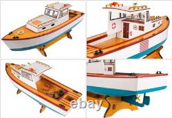 SAILINGSTORY Modèle de bateau de pêche au homard classique en bois