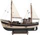 Sailingstory Mod&egrave;le De Bateau De P&ecirc;che En Bois, Voilier D&eacute;coratif 15