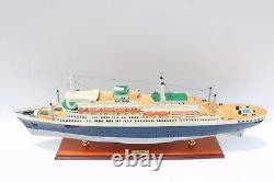 SS ROTTERDjson 92 CM maquette de navire en bois de haute qualité