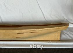 Schooner de pêche Gloucester Blue Jacket Smuggler 1/4 modèle de bateau grand OB