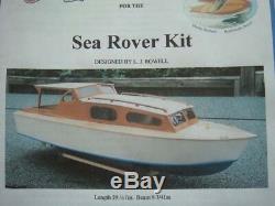 Sea Rover Boat Model Kit De Bateau En Bois Lesro Modèles Les Rowell