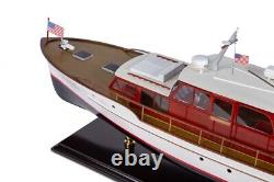 Seacraft Gallery 1950s Classic Motor Yacht Modèle En Bois Bateau De Vitesse