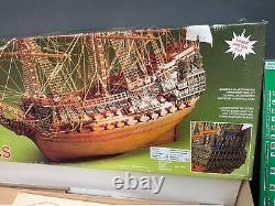 Sergal 178 Échelle 1637 'Souverain des Mers' Kit de Maquette de Bateau en Bois Art 787 Vtg