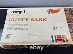 Sergal CUTTY SARK 178 Célèbre clipper anglais n°789 Maquette en bois État neuf