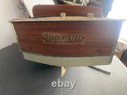 Très grand modèle de bateau Criss Craft de 35 pouces de longueur