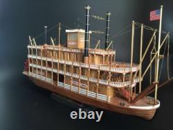 USS MISSISSIPPI 1870 1100 540mm 21 Modèle réduit de bateau à vapeur en bois