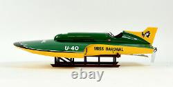 U-40 Miss Bardahl Unlimited Hydroplane Racing Boat Modèle 26