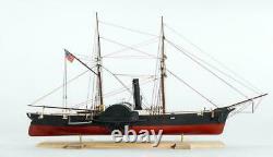 Uscg Harriet Lane Steam Paddle Cutter & Gunboat 1857 196 Échelle