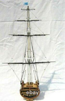 Uss Constitution Nautical Ship Scale 1x75 Modèle Bateau Vieux Kit D’assemblage En Bois