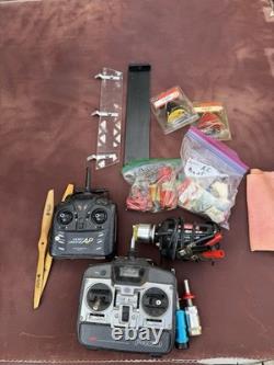 VTG 36 Bateau Modèle Airboat R/C en Bois Buggy de Marais Sur Mesure avec Moteur O. S. Max FX