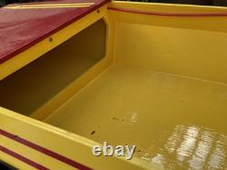 VTG 36 modèle de bateau aéroglisseur en bois R/C construit sur mesure pour marais avec moteur O.S. Max FX	 
<br/>  
