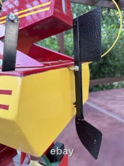 VTG 36 modèle de bateau aéroglisseur en bois R/C construit sur mesure pour marais avec moteur O.S. Max FX 	 
<br/> 
