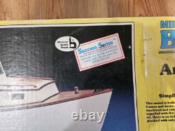 VTG NOS Midwest Boothbay Lobster Boat R/C Balsa Model Boat Kit No. 964 30 Coque