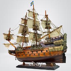 Vasa 1628 Wasa Modèle de Grand Voilier en Bois Suédois 22,8 Bateau à Voile Nouveau Cadeau