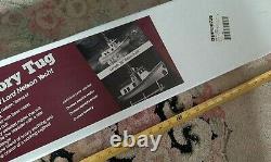 Vintage Big Lord Nelson 28 All Wood 37' Victory Tug Boat Model Kit Nos Sealed
