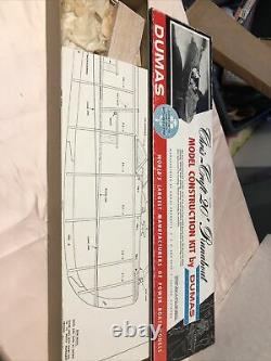 Vintage Dumas Chris-craft 20 Runabout Modèle Kit De Construction
