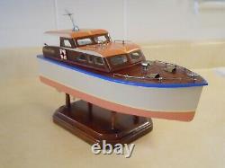 Vintage Wood Boat, Japan Model Cabin Cruiser, K&o, Ito, Custom Built, Runs, Nice