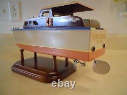 Vintage Wood Boat, Japan Model Cabin Cruiser, K&o, Ito, Custom Built, Runs, Nice