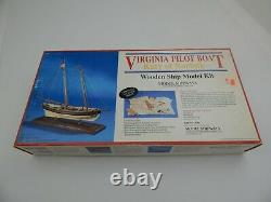 Virginia Pilot Boat Katy Of Norfolk Wooden Modèle Kit De Bateau Modèle 2001 Shipway
