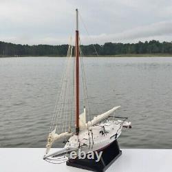 Voilier Skipjack, Modèle De Bateau De L'oyster De La Baie De Chesapeake, Éponge