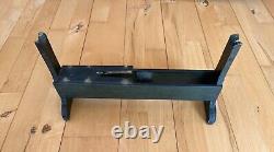 Voilier de bassin ancien vintage en bois et métal avec quille de 39 pouces